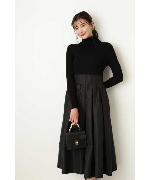 「JILL STUART」 長袖ワンピース 0 パープル レディース_画像7
