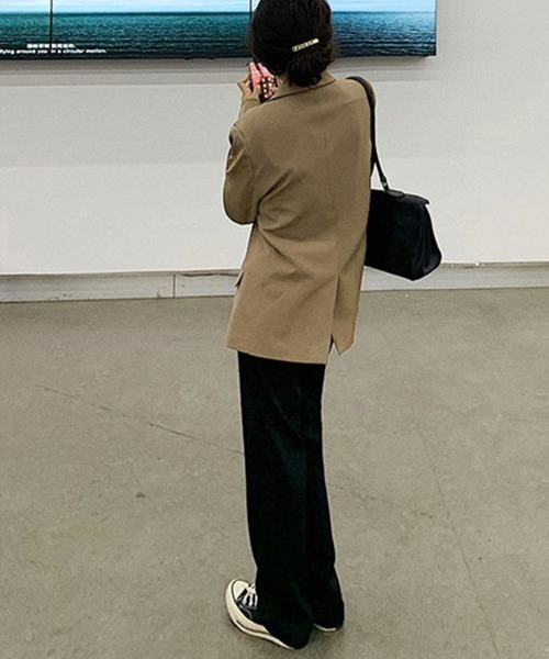 「Miniministore」 テーラードジャケット X-LARGE オフホワイト レディース_画像5