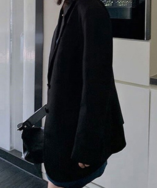 「Miniministore」 テーラードジャケット X-LARGE オフホワイト レディース_画像8