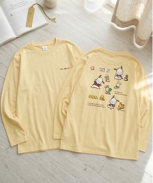sanrio（サンリオ） tシャツ 「SANRIO/サンリオ」キャラクタープリント