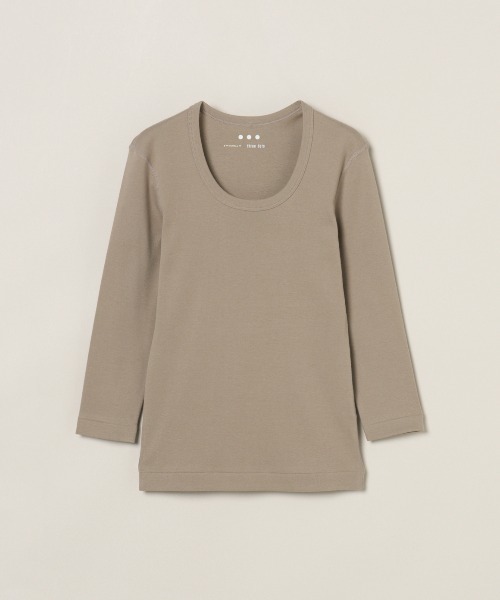 three dots(スリー ドッツ) tシャツ ジェシカ 七分袖 レディース three dots(スリー ドッツ) tシャツ ジェシカ 七分袖 レディース
