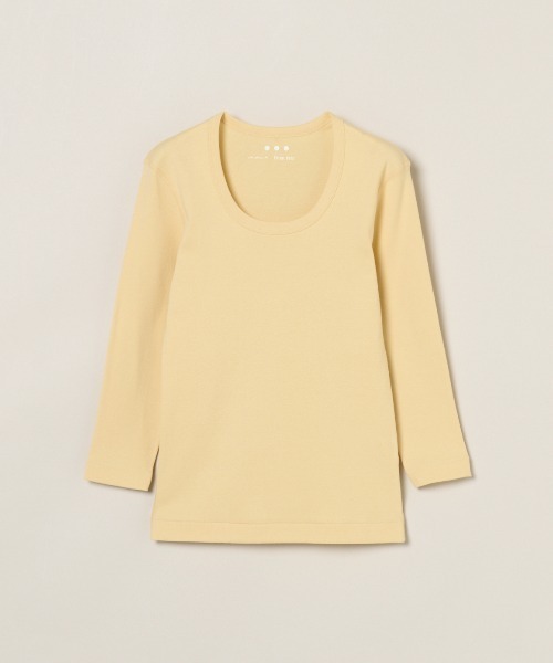 three dots（スリー ドッツ） tシャツ ジェシカ 七分袖 レディース