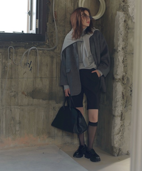 「KOBE LETTUCE」 テーラードジャケット M カーキ レディース_画像3