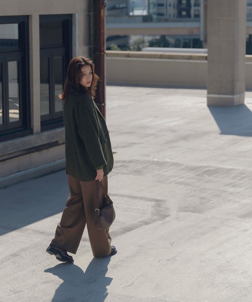 「KOBE LETTUCE」 テーラードジャケット M カーキ レディース_画像7