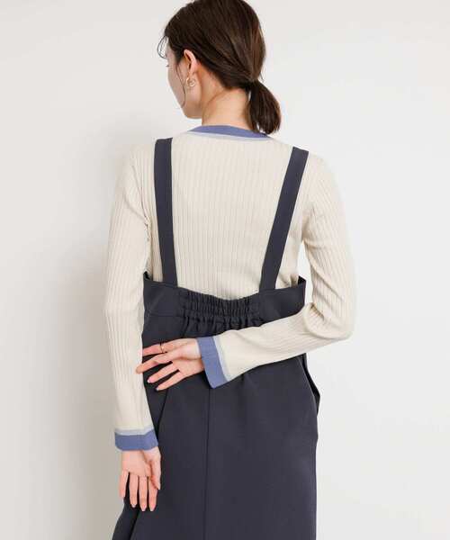 「SENSE OF PLACE by URBAN RESEARCH」 長袖ニット ONE ベージュ レディース_画像8