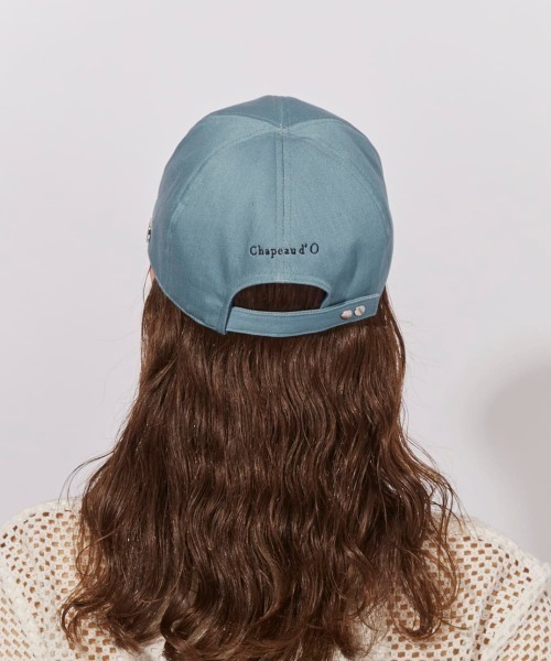 Chapeau d' O（シャポードオー） キャップ 帽子 Denim Emblem 6P Cap