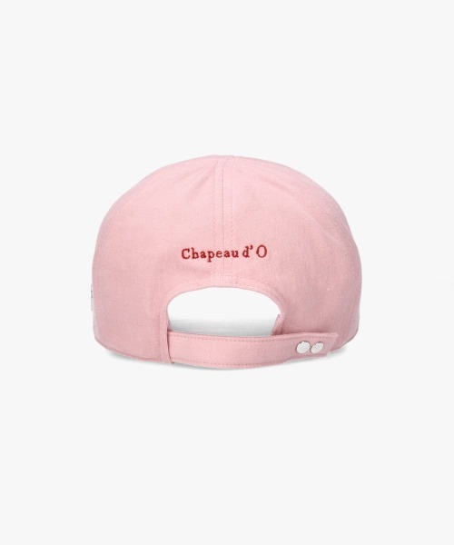 Chapeau d' O（シャポードオー） キャップ 帽子 Denim Emblem 6P Cap