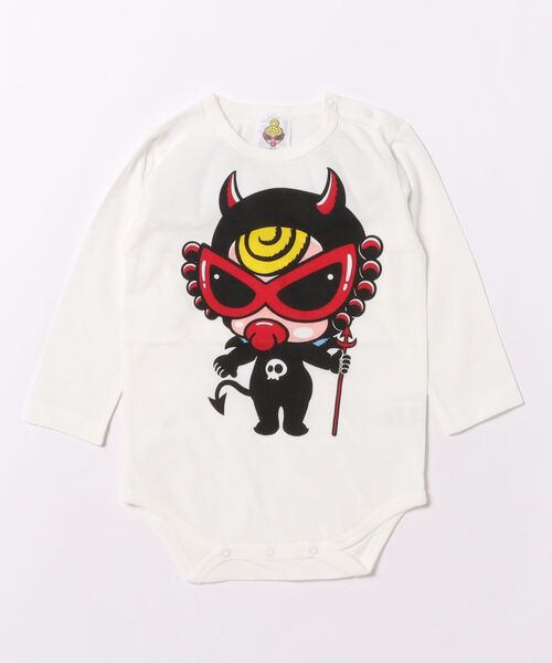 HYSTERIC MINI 長袖Tシャツ 80 天使の羽付き HYSTERIC FIRST 羽付き