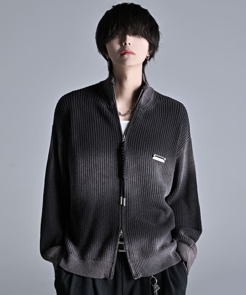 ADRER」 ニットカーディガン L ブラック メンズ Adrer royal quality 