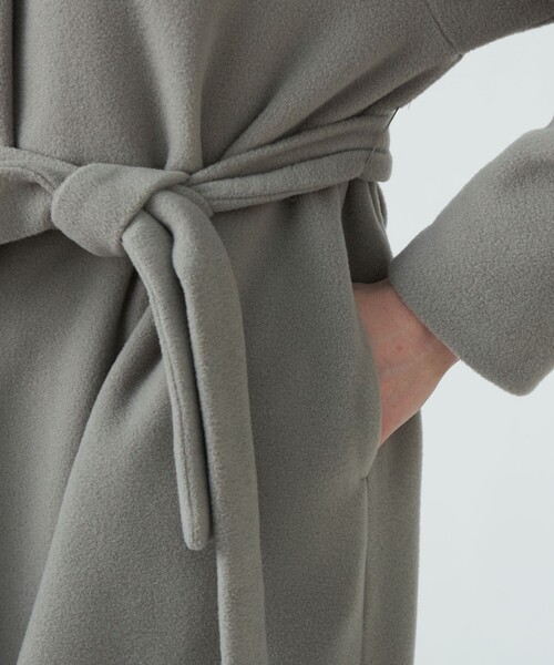 「BALLSEY」 コート 36 ダークブラウン レディース_画像9