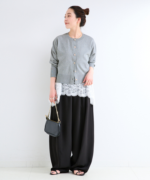 ENFOLD 19AW 今期  未使用 ハイツイスト天竺カットガウンカーディガン IMG_1105-700x700.jpeg