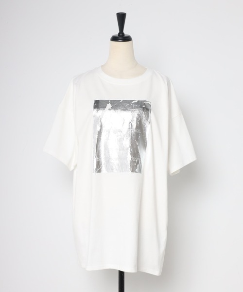 「Bonjour Sagan」 半袖Tシャツ FREE オフホワイト レディース_画像2
