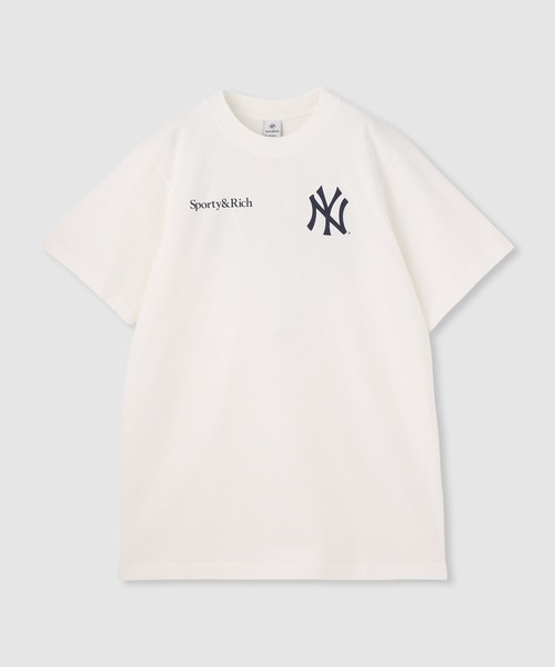 Sporty & Rich ヤンキース　T-SHIRT サイズS 新品タグ付 SPORTY&RICH tシャツ 半袖 「SPORTY＆RICH(スポーティーアンドリッチ