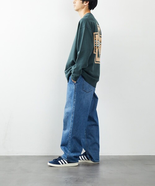 「PENDLETON」 スウェットカットソー MEDIUM ピンク メンズ_画像8