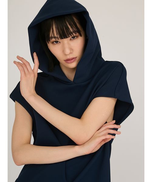 「emmi」 ノースリーブワンピース 0 オリーブ レディース_画像9
