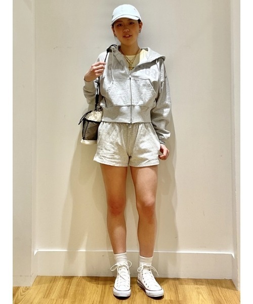 GAP（ギャップ） パンツ 3インチ フレンチテリー リラックスフィット