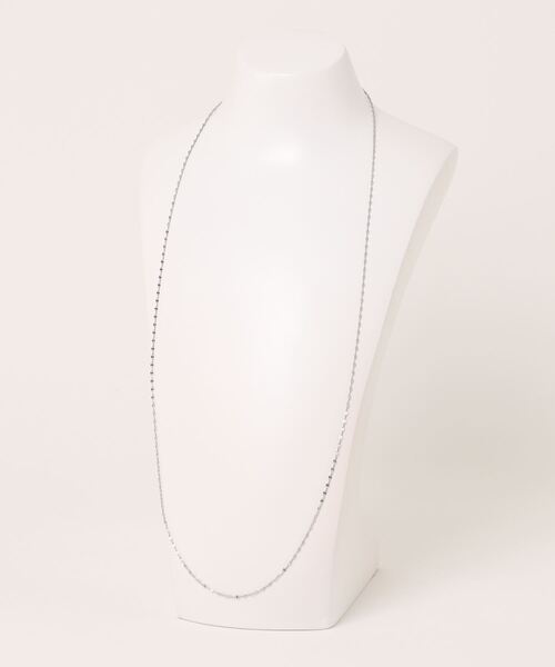con affetto(original)」 ネックレス 80cm シルバー レディース【公式 