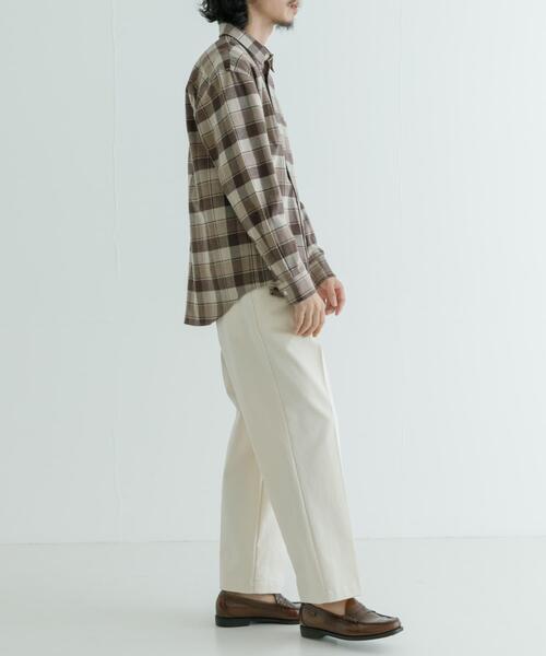 「URBAN RESEARCH」 長袖シャツ LARGE オフホワイト メンズの画像