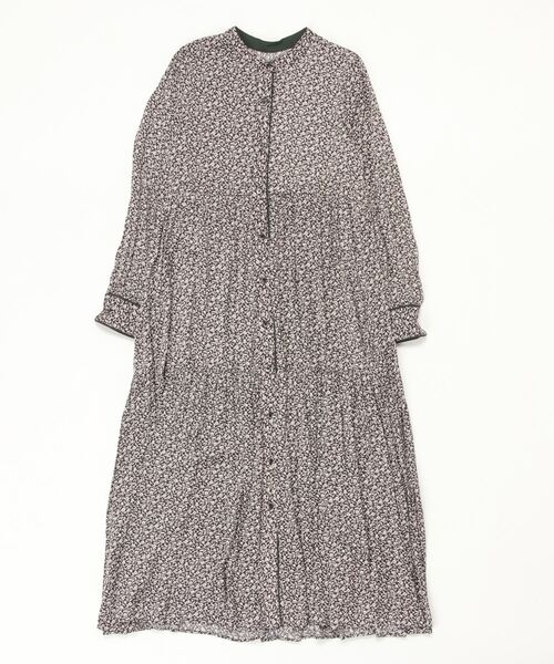 「SHIPS」 長袖ワンピース MEDIUM ベージュ レディースの画像