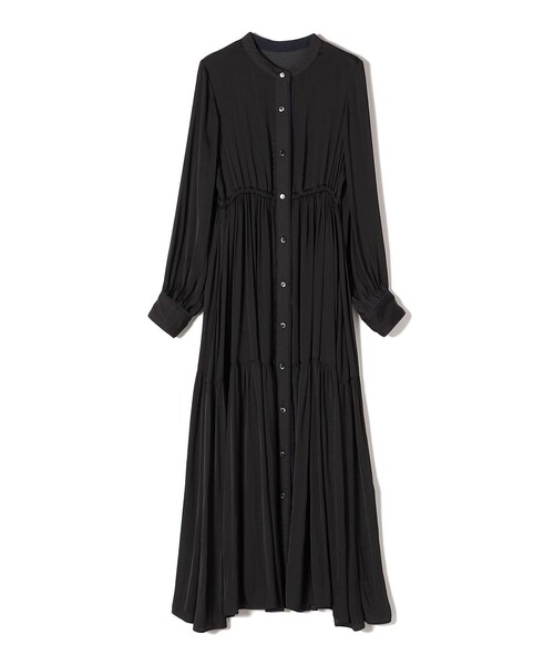 「SHIPS」 長袖ワンピース MEDIUM ベージュ レディースの画像