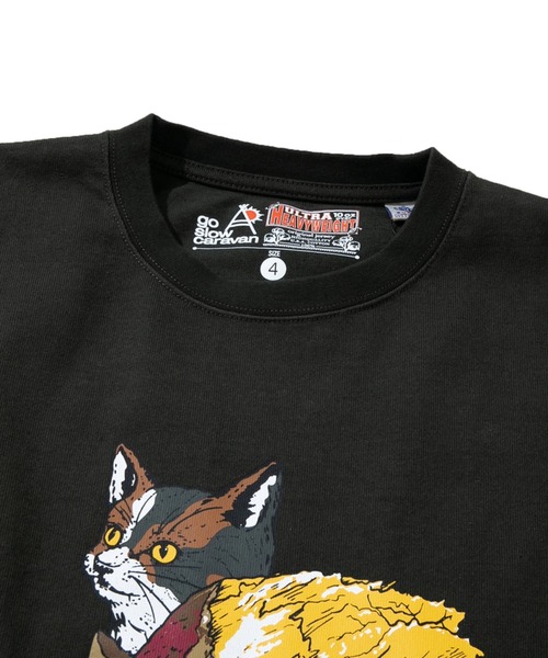 「go slow caravan」 長袖Tシャツ X-LARGE ブラック メンズ_画像3