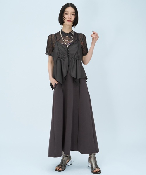 HARE（ハレ） tシャツ 2WAYフラワーガラシアートップス(HARE