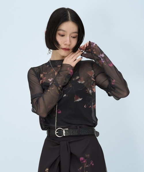 NANA×HARE タトゥーシアートップス　ブラック　新品タグ付き 未使用【NANA×HARE】タトゥーシアートップス - メルカリ