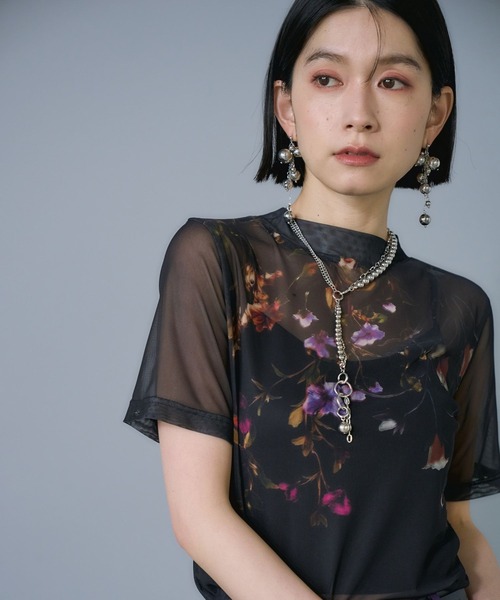 NANA×HARE タトゥーシアートップス　ブラック　新品タグ付き 未使用【NANA×HARE】タトゥーシアートップス - メルカリ