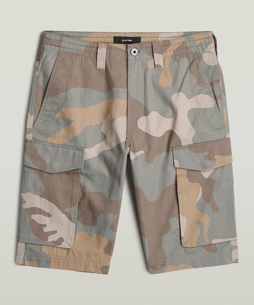 G-STAR RAW パンツ Core Regular Cargo Short/オリジナルカモフラ柄