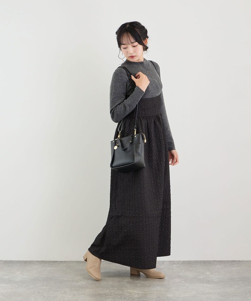 「Dorry Doll」 キャミソールワンピース MEDIUM ブラック レディース_画像4