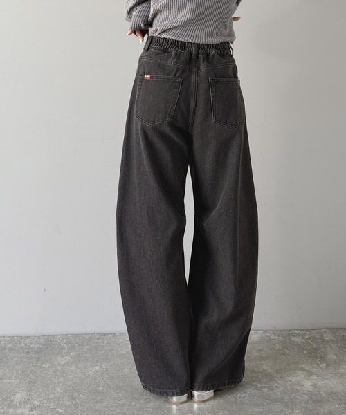 「Java」 デニムパンツ X-LARGE ワンウォッシュ レディース_画像6