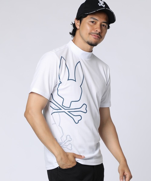 Psycho Bunny（サイコバニー） tシャツ 「GOLF」アウトライン2BUNNY
