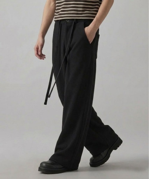 lilful ワイドパンツ スウェットパンツ ジャージ 「26年春夏新作