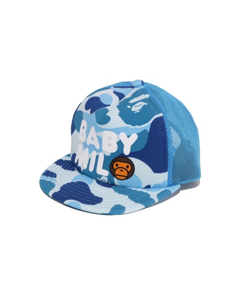 BABY MILO メッシュキャップ迷彩　ニューエラコラボ　APE A BATHING APE（アベイシングエイプ） メッシュキャップ キャップ 帽子