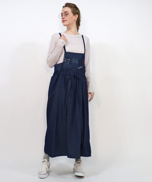 「haupia」 キャミソール衣装 MEDIUM 黒いこと レディース