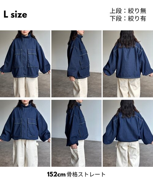 「CPCM」 ブルゾン LARGE ブラック レディース_画像3