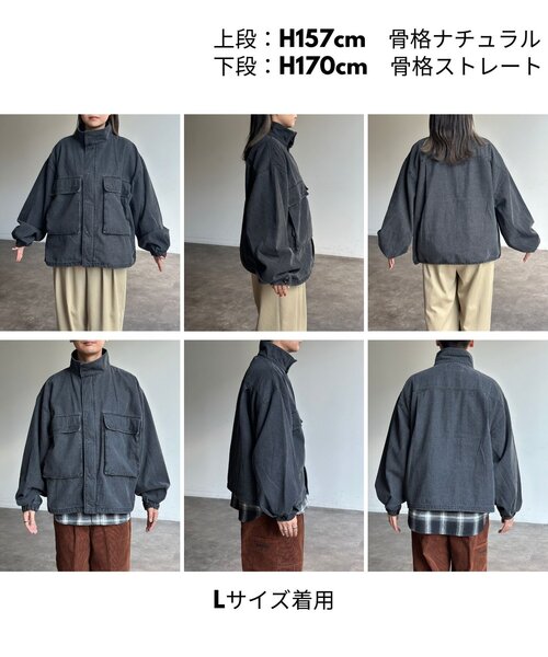 「CPCM」 ブルゾン LARGE ブラック レディース_画像6