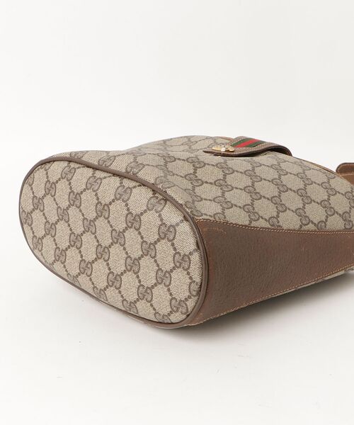 GUCCI（グッチ） GGスプリーム ショルダーバッグ - ブラウン