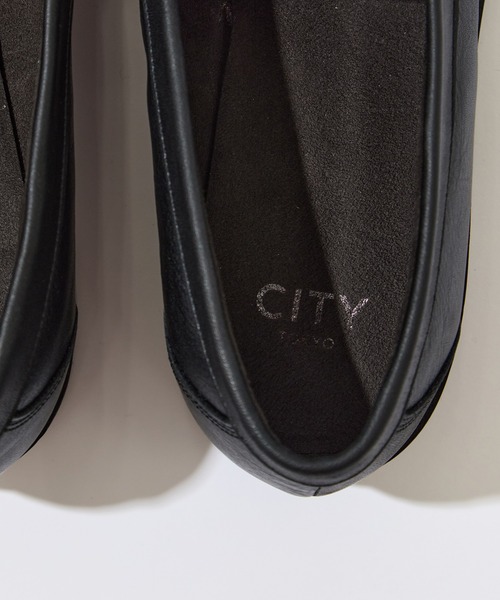 ローファー 「CITY TOKYO/シティートーキョー」Vibramソール フレンチローファー メンズの画像