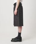 ワイドパンツ ハーフパンツ ジーンズ 短パン ...の詳細画像5