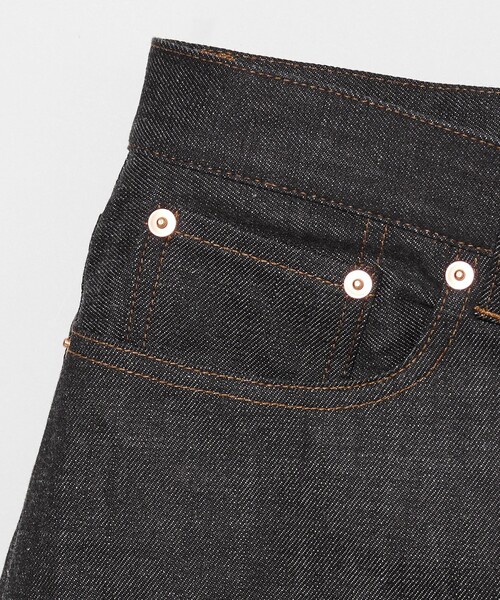 ハーフパンツ ワイドパンツ ジーンズ デニム シンチバック バギー ショーツ メンズの画像