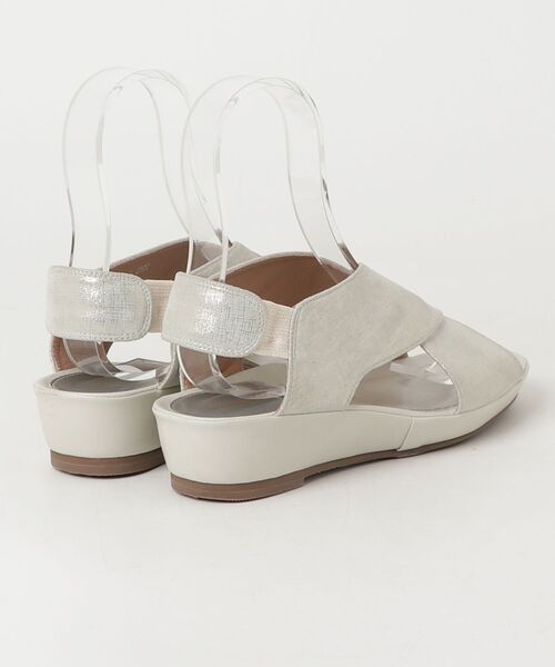 「MODE KAORI」 フラットサンダル L プラチナム レディース_画像2