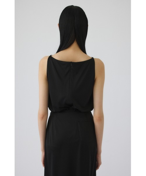 RIM.ARK タンクトップ ノースリーブ Triacetate satin tops