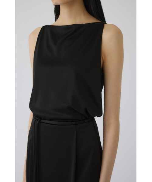 RIM.ARK タンクトップ ノースリーブ Triacetate satin tops
