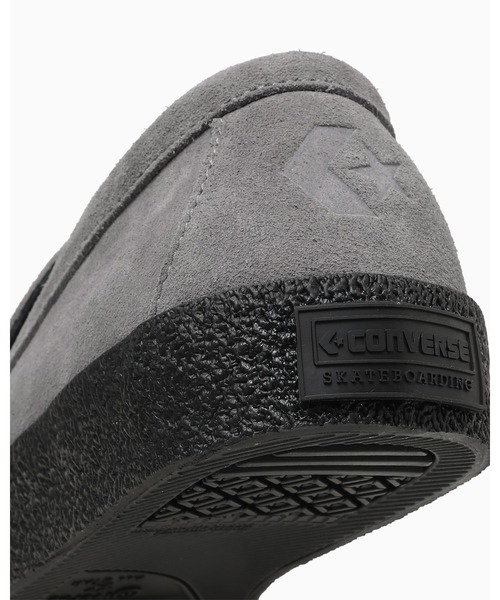 「CONVERSE SKATEBOARDING」 ローファー 4 グレー メンズ_画像7