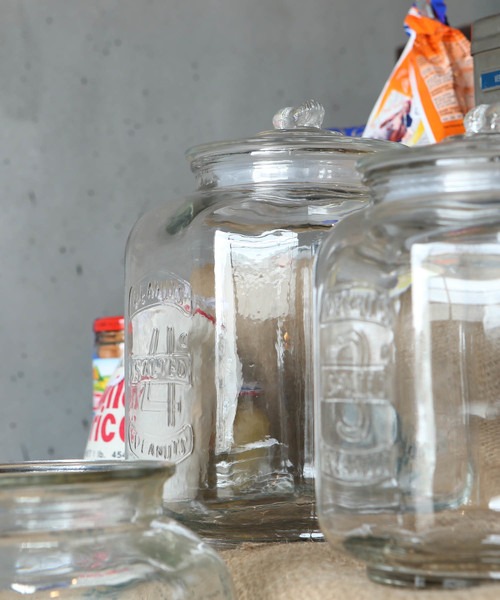 クッキージャー DULTON キッチン GLASS COOKIE JAR 5L/ ガラス クッキージャー
