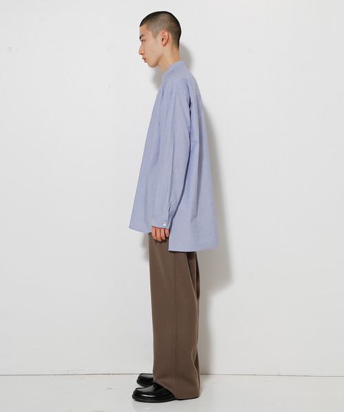 UNDECORATED シャツ アンデコレイテッド / WASHED CO CHEF SHT