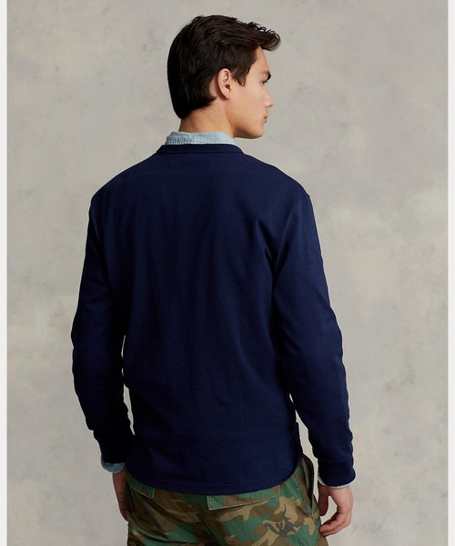 ポロ ラルフ ローレンクラシック フィット ジャージー ロングスリーブ Tシャツ POLO RALPH LAUREN（メンズ） クラシック フィット ジャージー