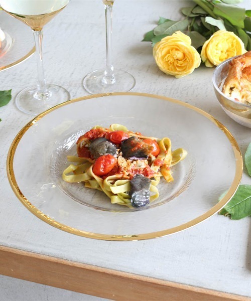 食器 GLASS TABLEWARE OBO GOLD PLATE 220/グラステーブルウェア オーボ ゴールド プレート 220 | DULTON | 07