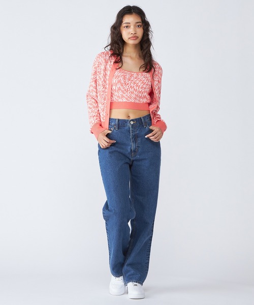 アンサンブル ロゴジャカードツインセット TOMMY JEANS アンサンブル ロゴジャカードツインセット